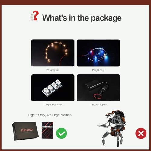 Droideka 75381 - LED Light Kit