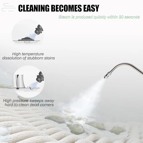steam cleaning machine - 2200 watts gray