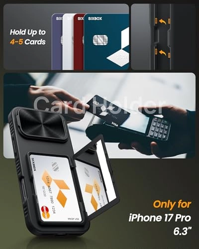 Wallet Case for iPhone 17 Pro