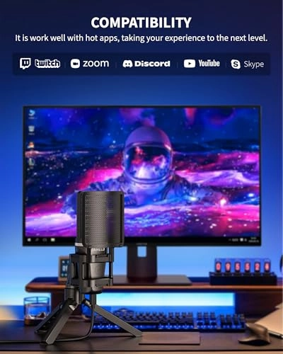 M02233 USB+3.5mm-Mini-Jack Microphone