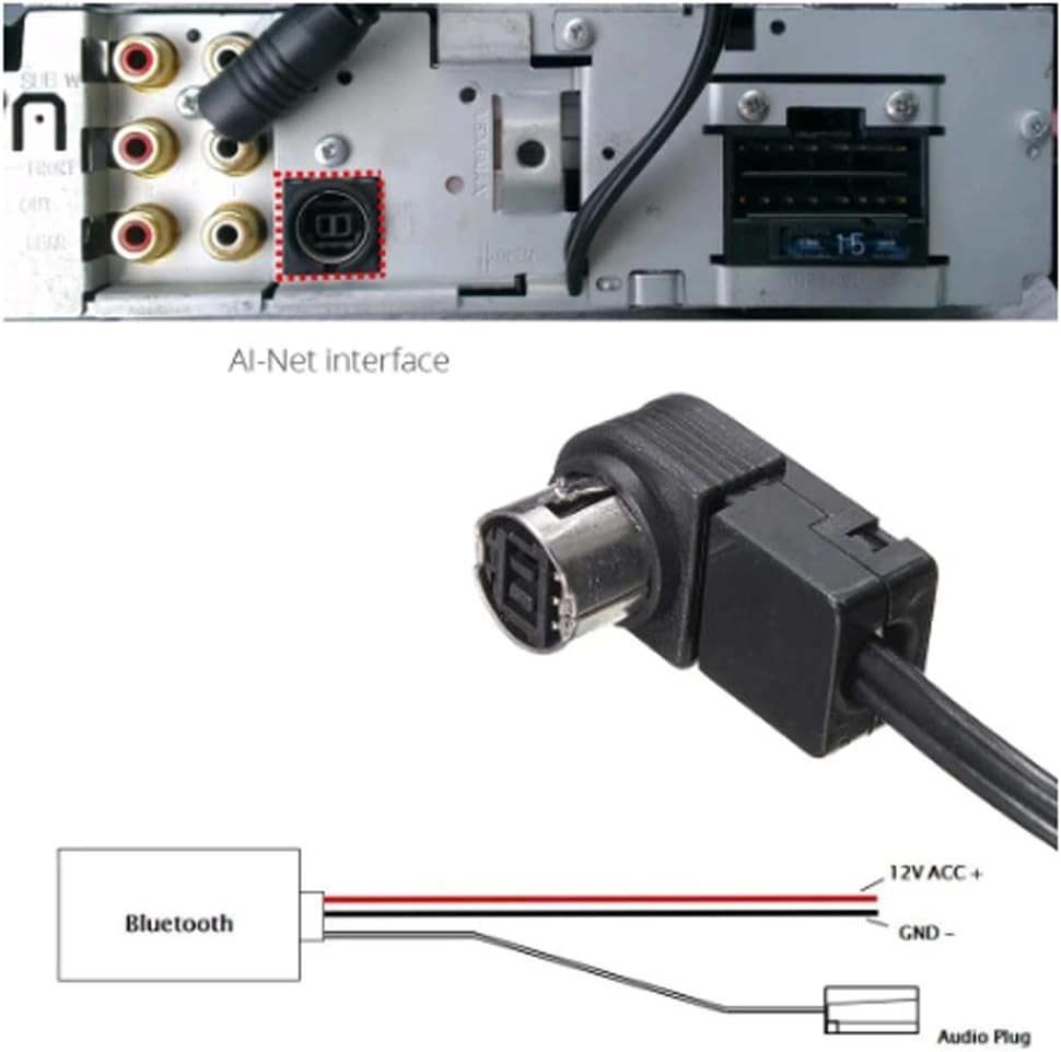 Bluetooth Module Aux Cable Input Adapter - Bluetooth 4.0 Aux Cable Input