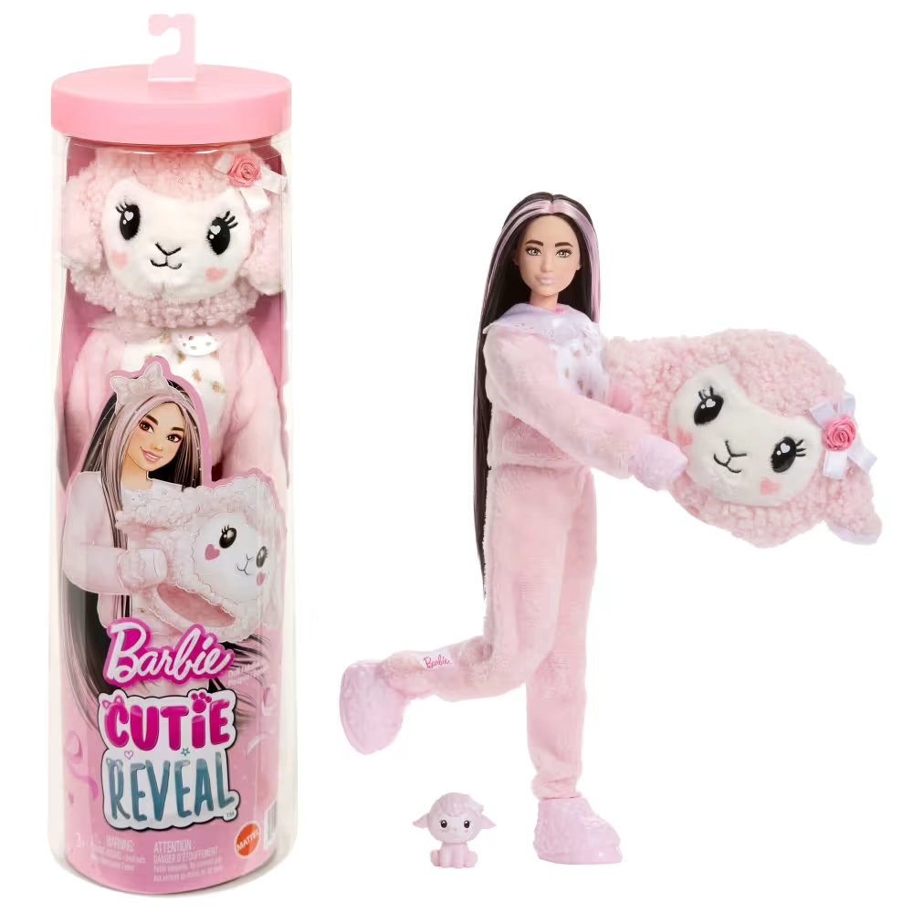 Barbie Cutie Reveal - Care Bears Sweet Bows Series Brunete Doll