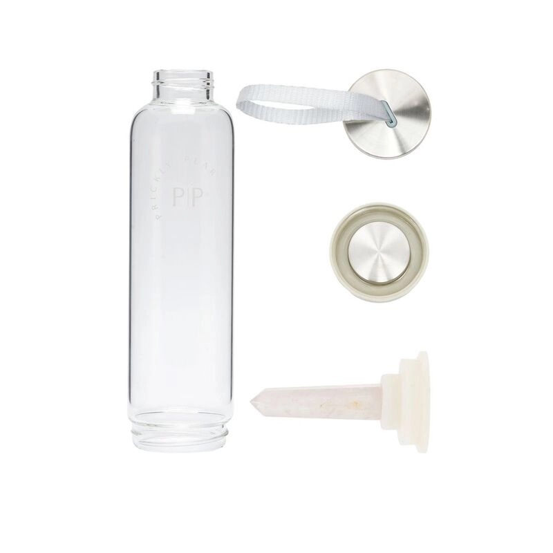 Interchangeable Crystal Water Bottle Glass 500 ml