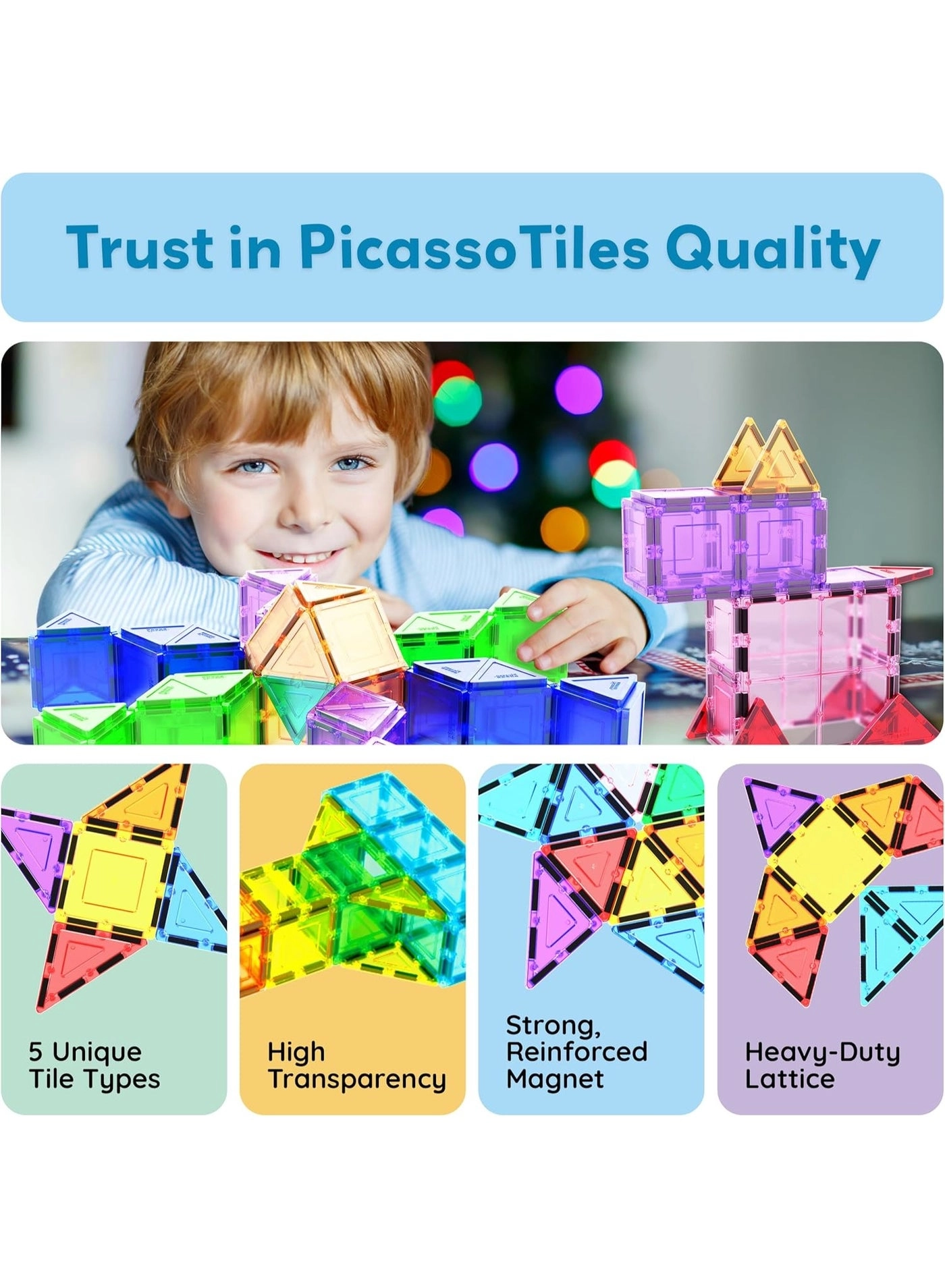 Magnetic 3D Blocks - Architecture 101 pcs