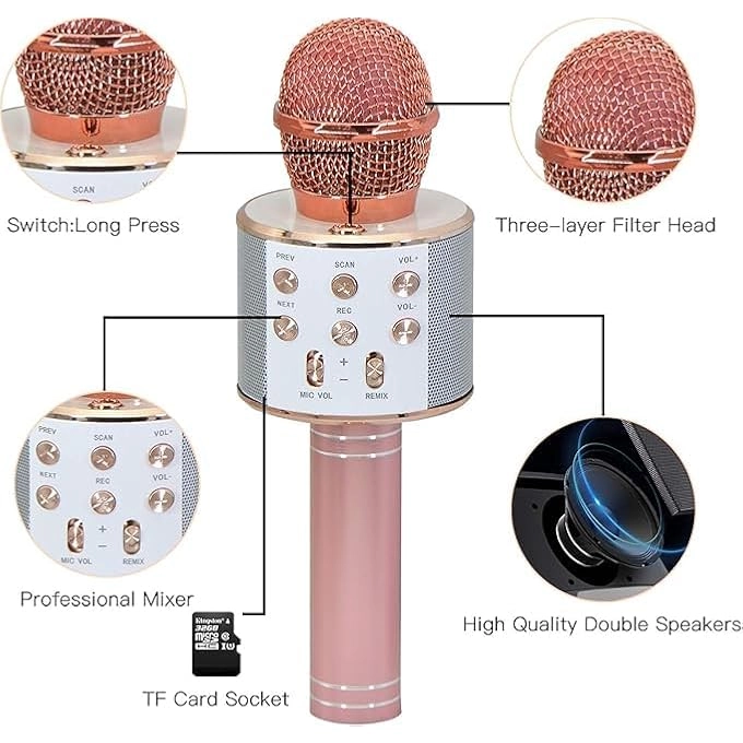 WIRELESS BLUETOOTH MICROPHONE