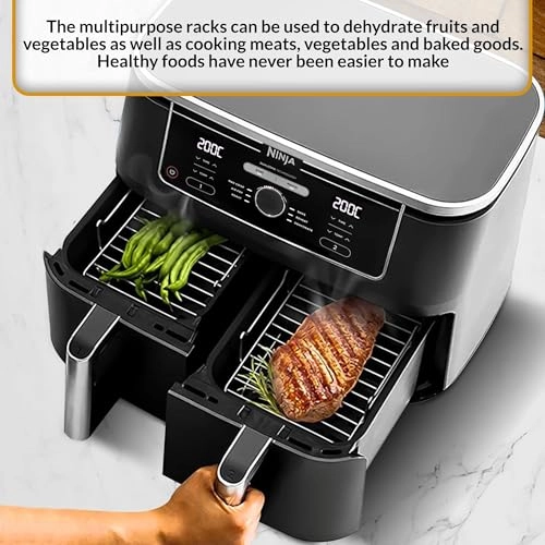 Air Fryer Rack - 304 Stainless Steel 2 Pcs