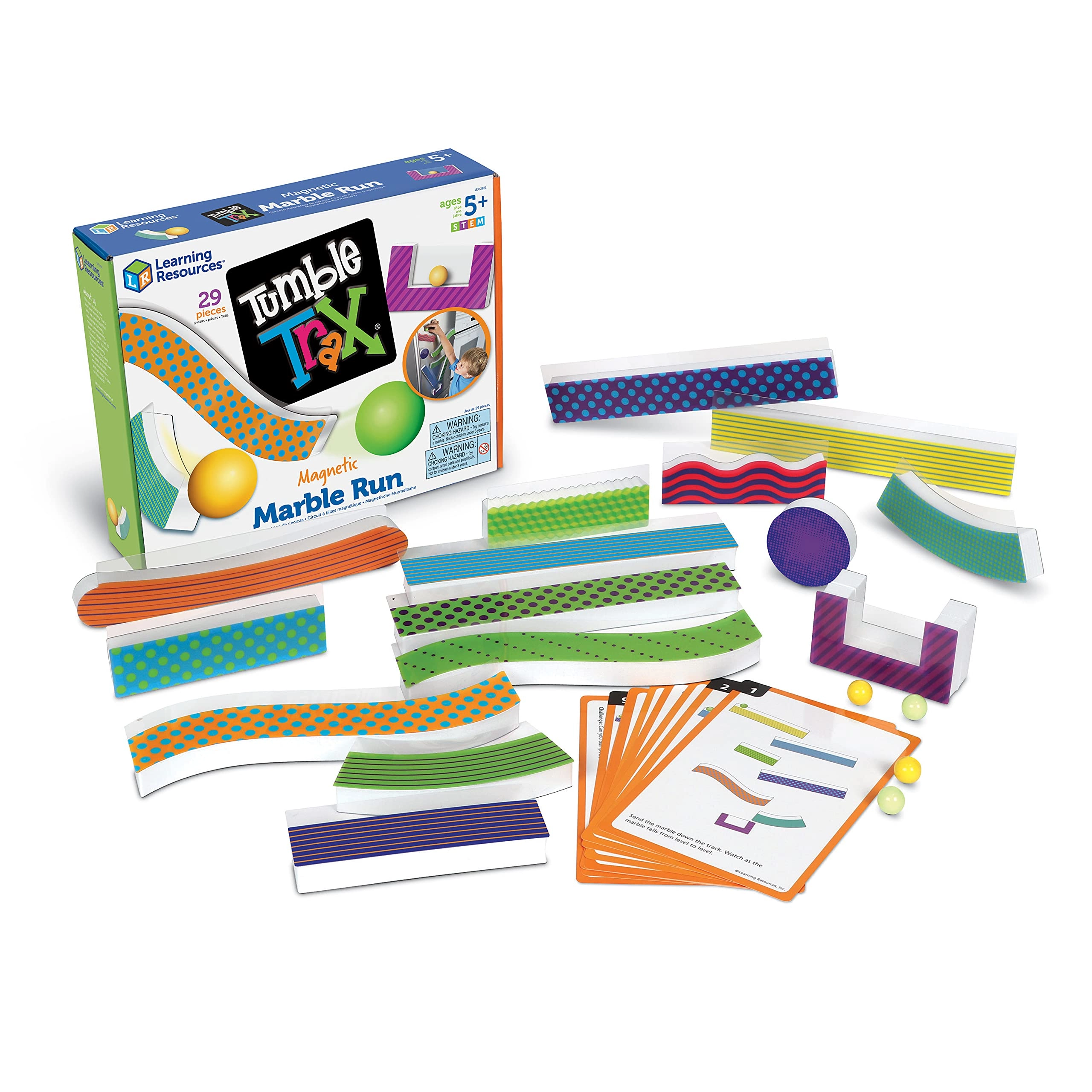 Learning Resources Tumble Trax - 5 years+ 14 pieces