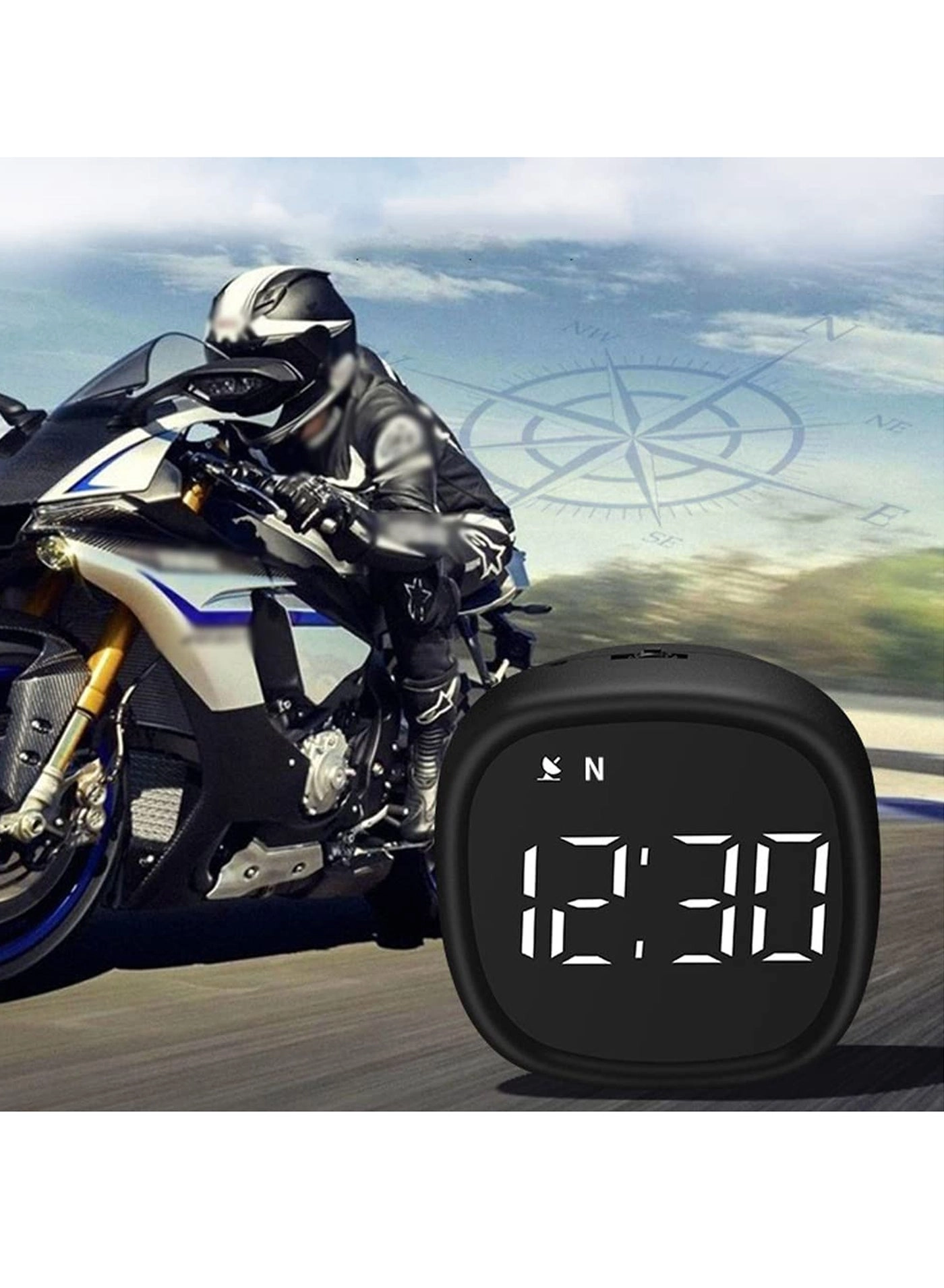 Headsup Display - LED Digital Speedometer MPH/KMH