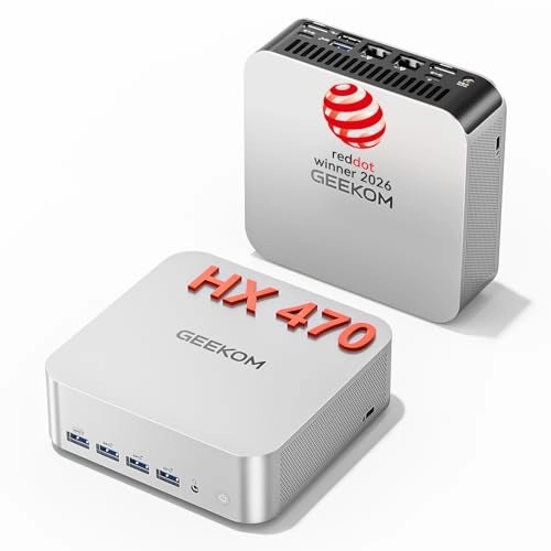 GEEKOM A9 Max - AMD Ryzen AI 9 470 32GB 2TB
