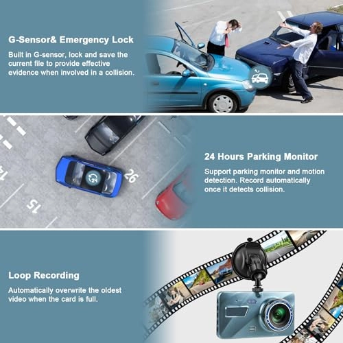 Dual Dash Cam - 1280*720P