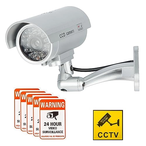 Dummy Camera + Warning Sticker Decals - Indoor, Outdoor