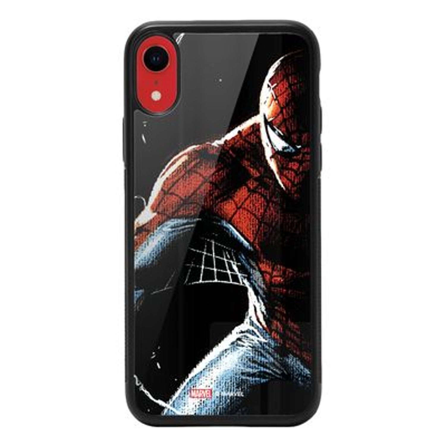 Wackylicious Spiderman In The Dark Back Case for iPhone XR