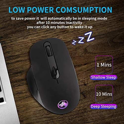 Dual Mode Silent Mouse - Wireless