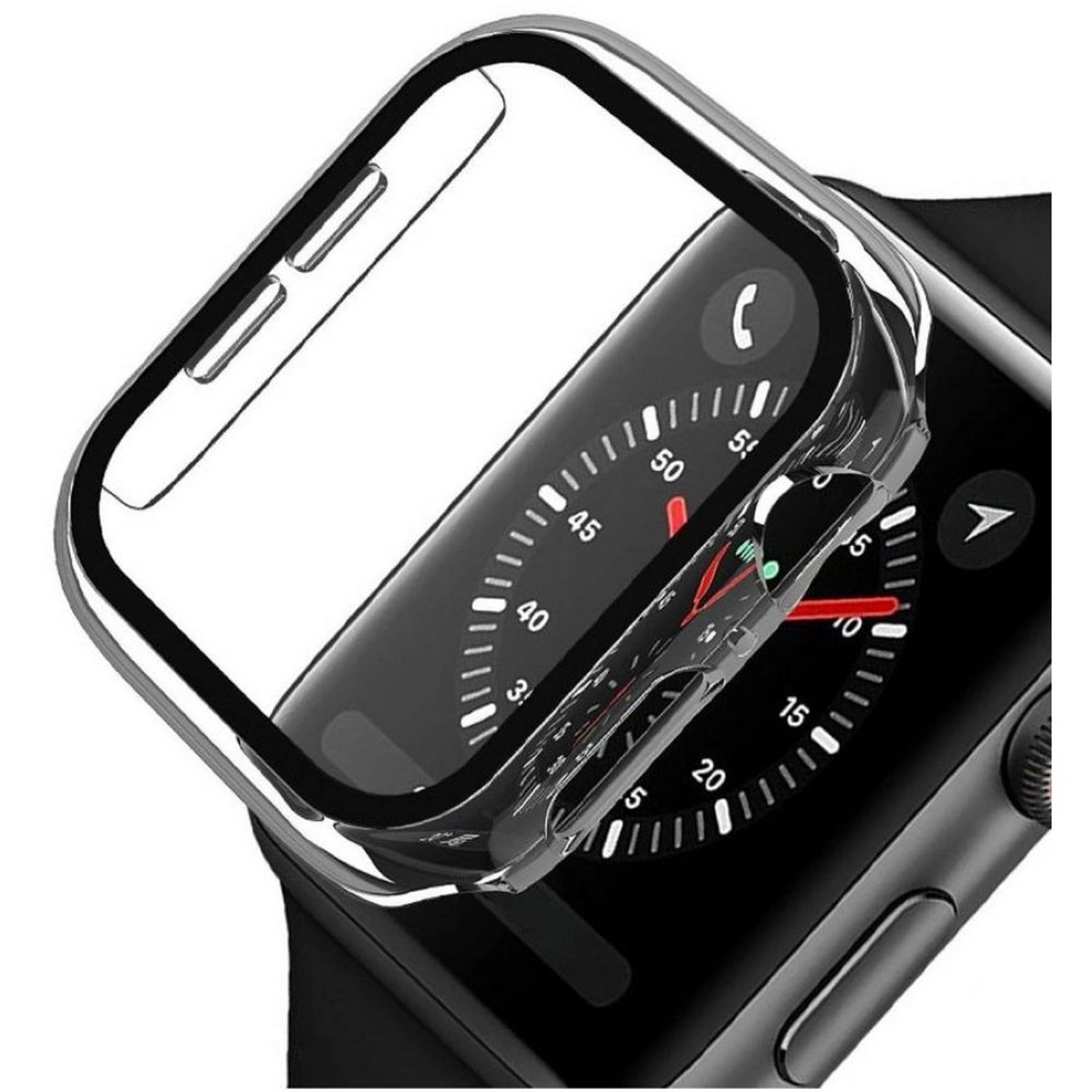 Tempered Glass Screen Protector for Apple Watch Series 6/5/4/SE 44mm