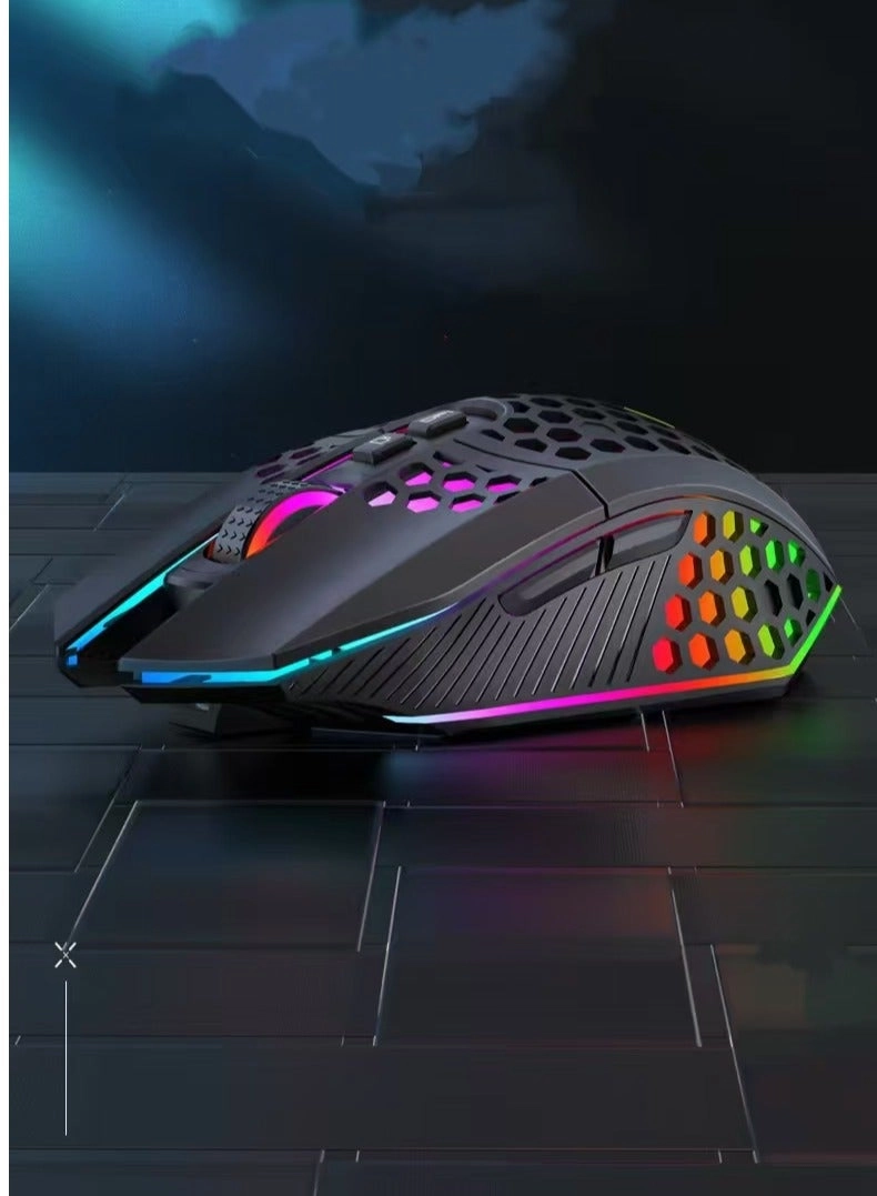 Captaintech Honeycomb Gaming Mouse - Wired