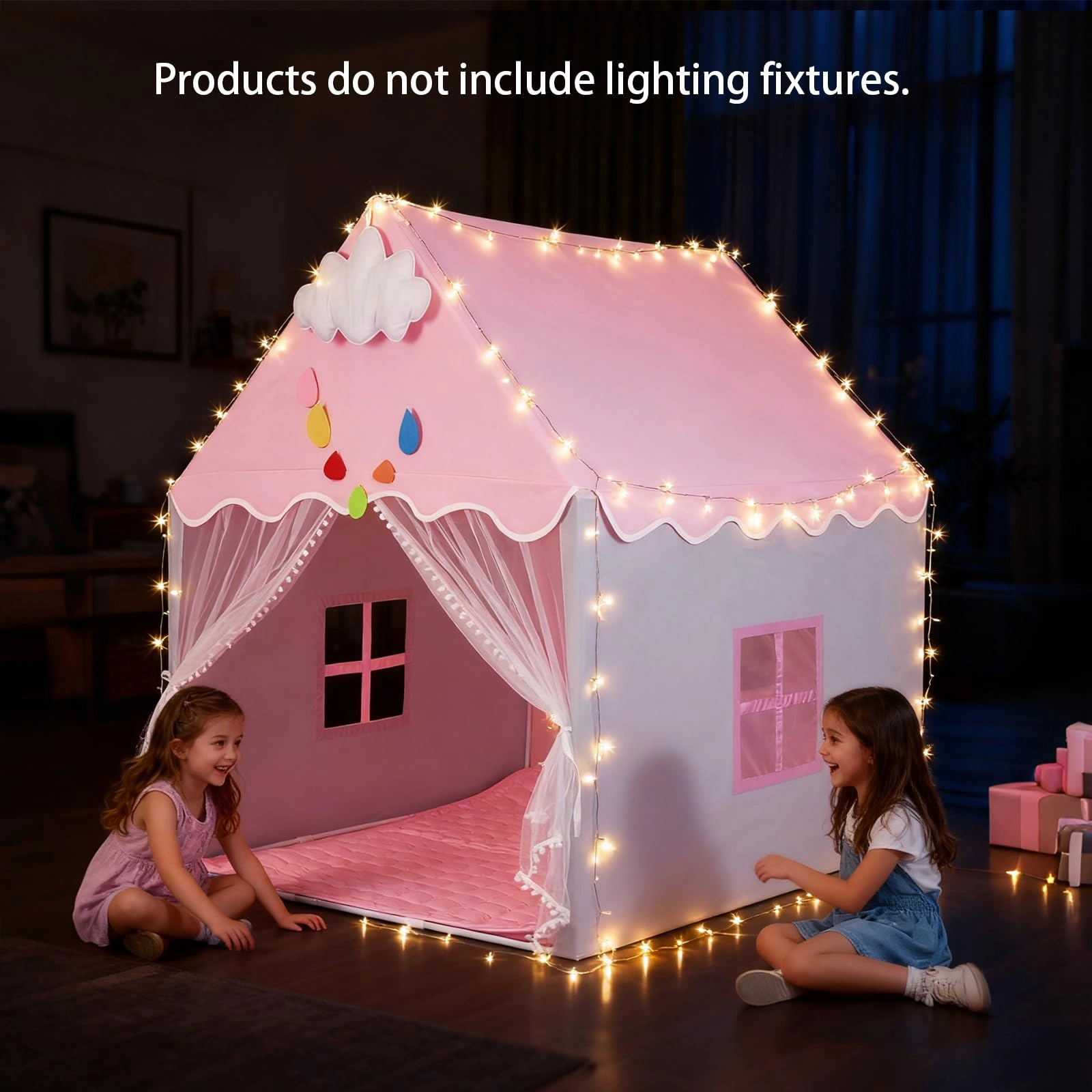 Play House Tent - Tree Style Pop Up 105x105x142cm
