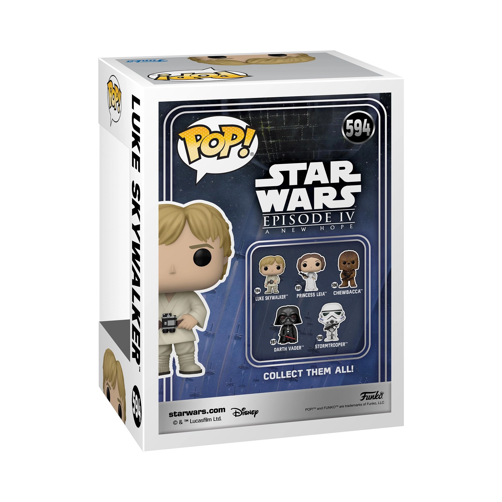 Luke Skywalker - Star Wars - Pop Collectable Vinyl Figure
