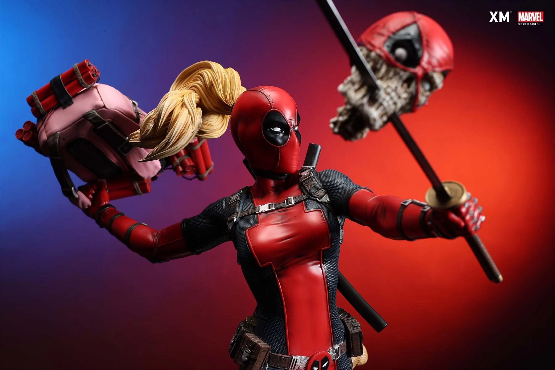 Lady Deadpool - 1/4 Scale Polystone Statue
