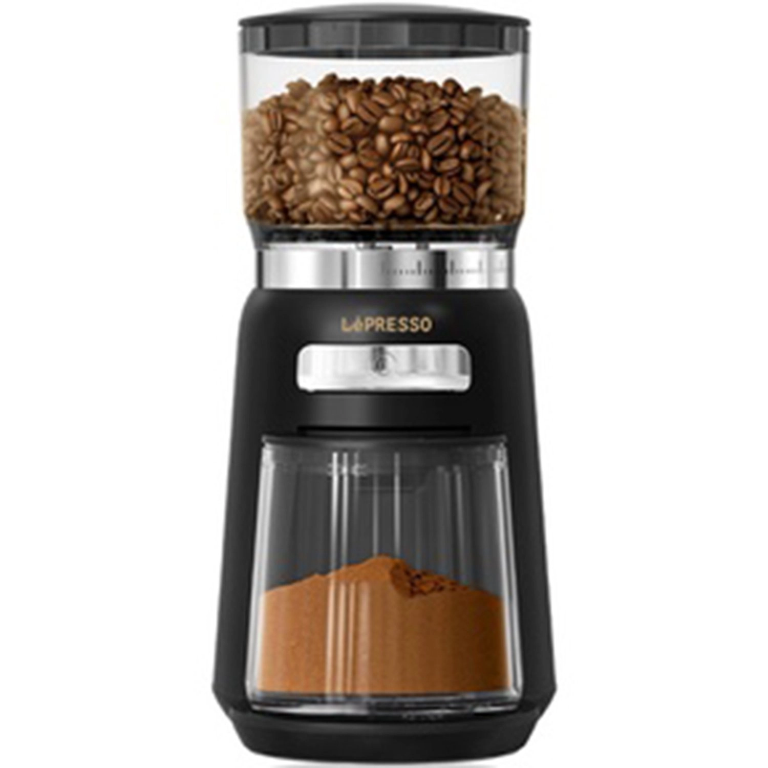 High Performance Coffee Bean Grinder - 210g 120W Black