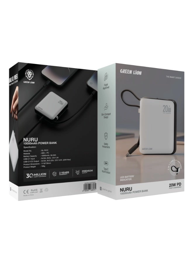 NURU PD - 10000mAh 20W Fast charging