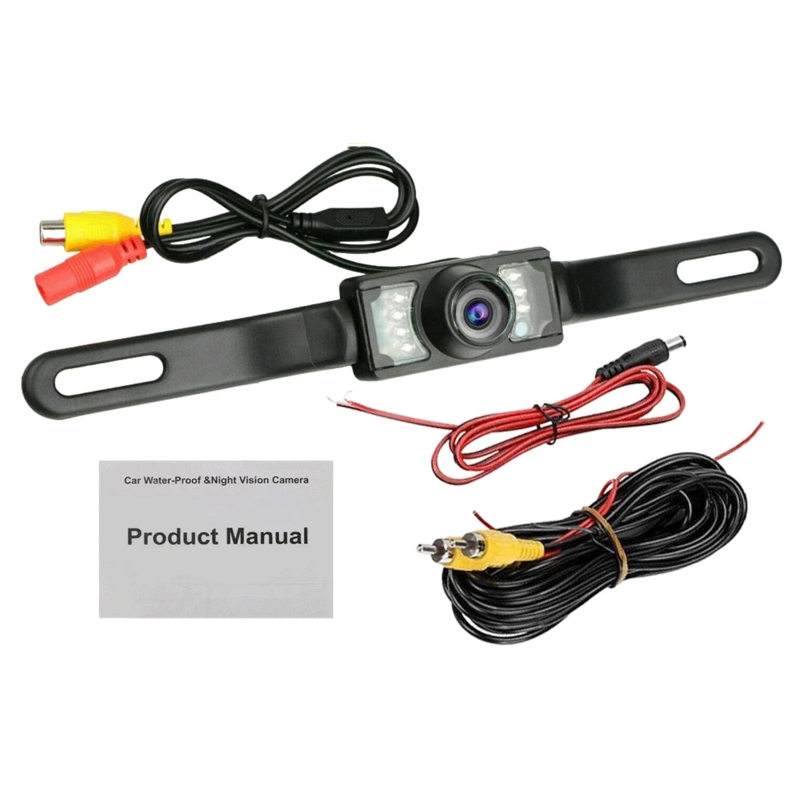 MOOKEENONE Car Rear View Backup Camera - Night Vision 720P