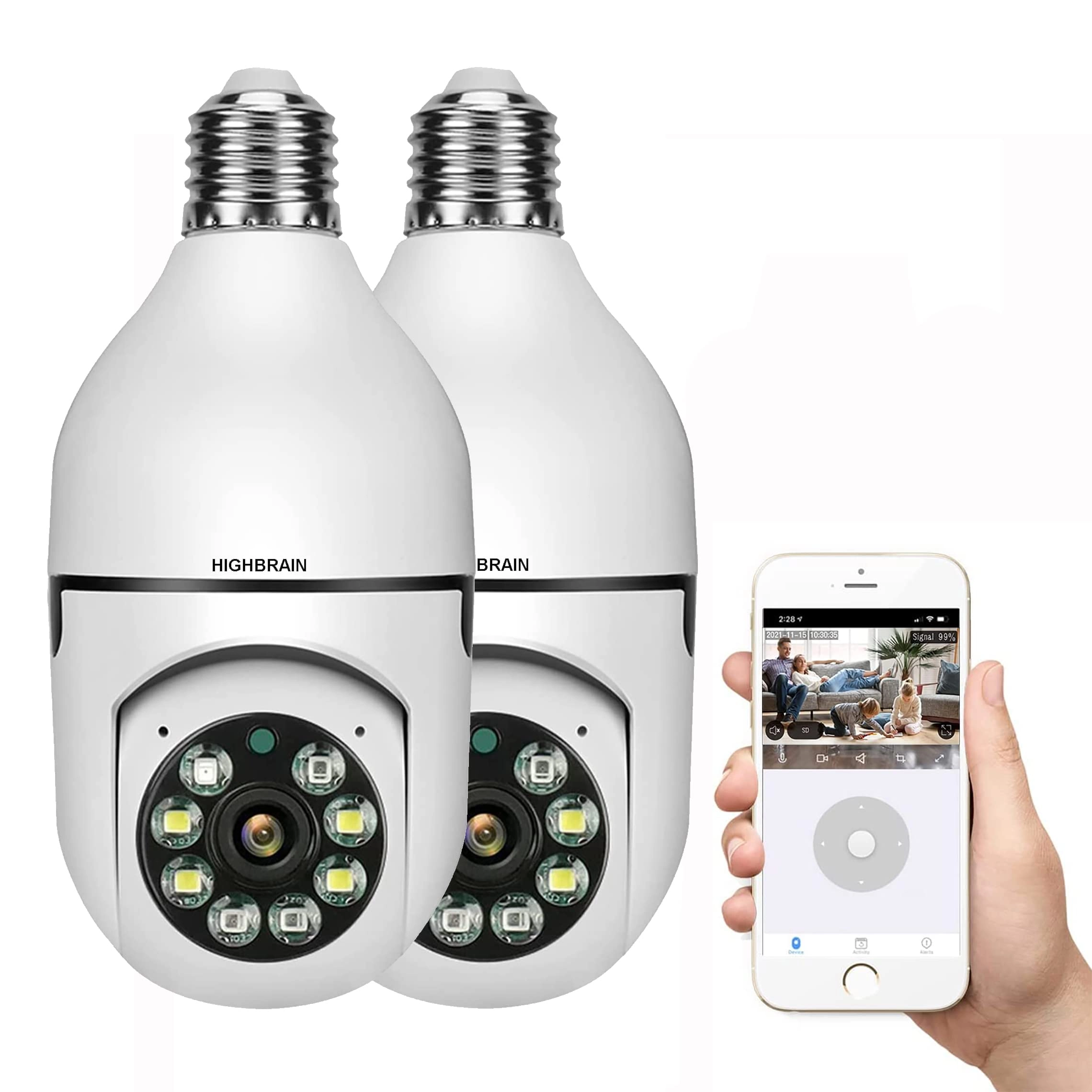 Highbrain HB-BULB2PACKWT