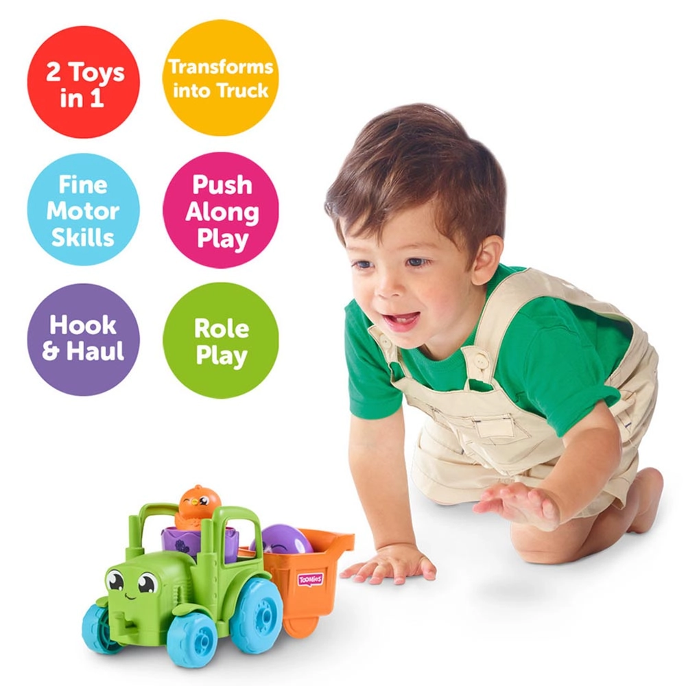 2-in-1 Transforming Tractor