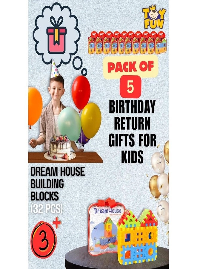 Dream House Building Toy Blocks - 32 pcs