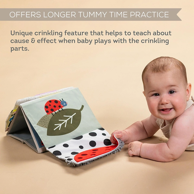 Tummy Time Sensory Book - Suitable for 0 month & above