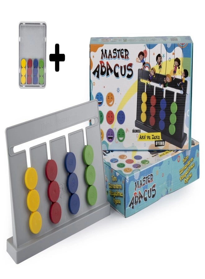 thinkmaster Master Abacus Matching Memory Game Puzzle