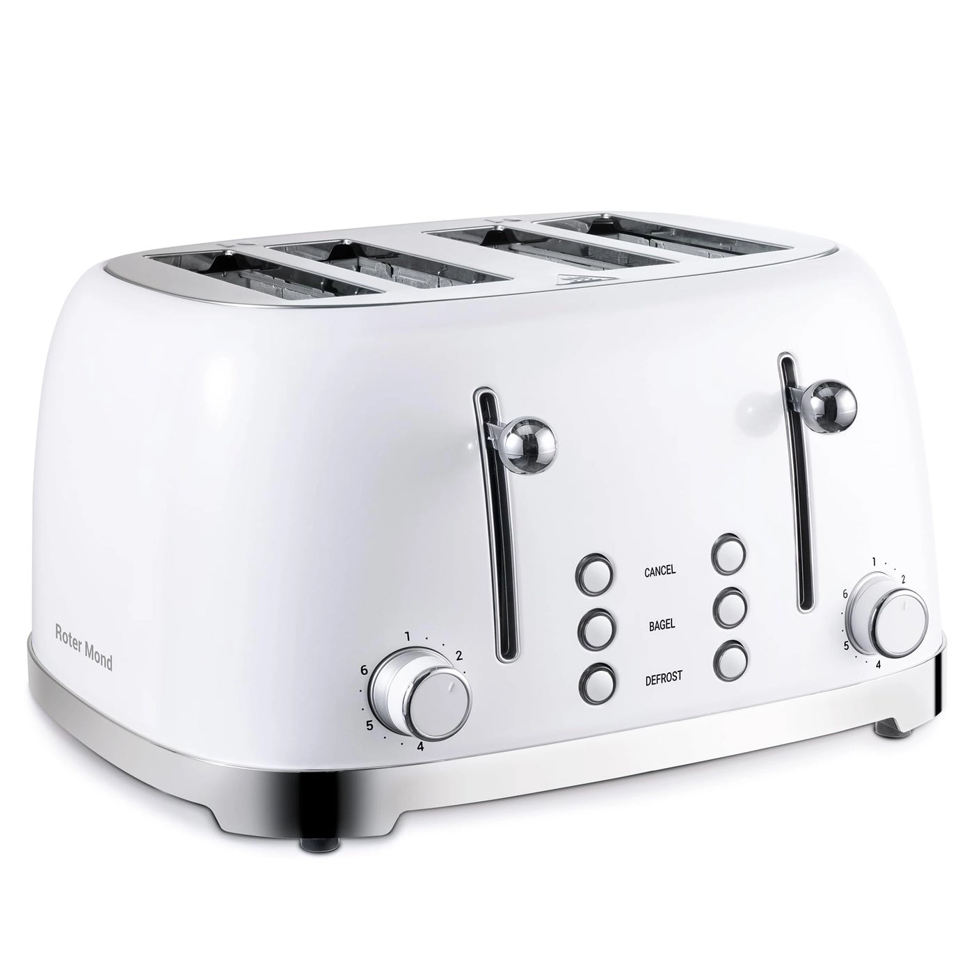 Roter Mond Toaster - 4 Slice