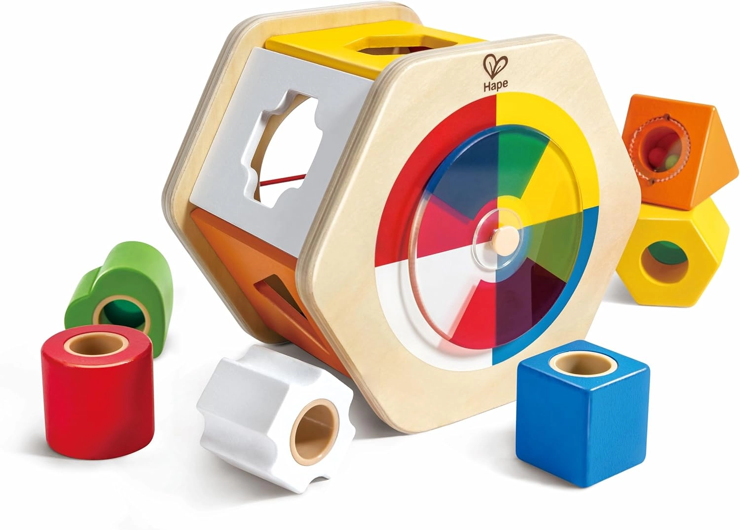COLOR LAND CHILDRENS TOYS CENTER LLC Hape Wooden Wonder Shape Sorter