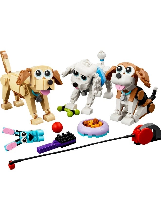 Adorable Dogs (31137) - Creator 3in1