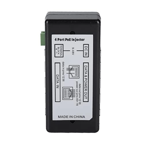 Non-Standard Passive POE Injector - DC9V-48V 8 PoE RJ45 IEEE802.3af/at 10/100Mbps