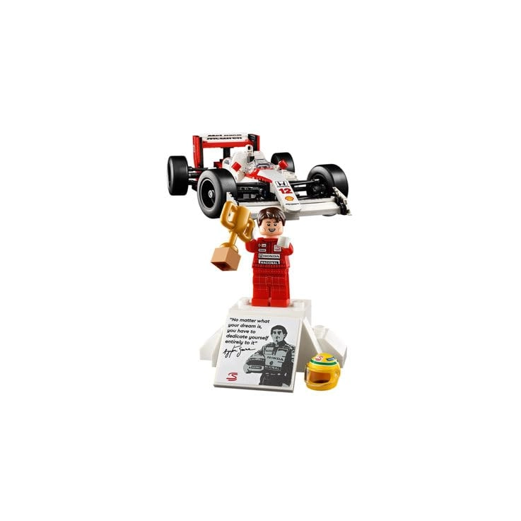 Icons McLaren Model Car MP4/4 & Ayrton Senna (10330)