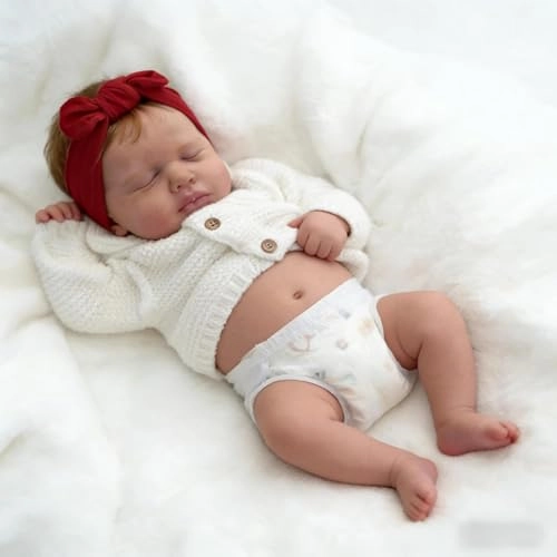 Loulou Reborn Baby Doll - 20 inch Full Body Vinyl Girl Ages 3+