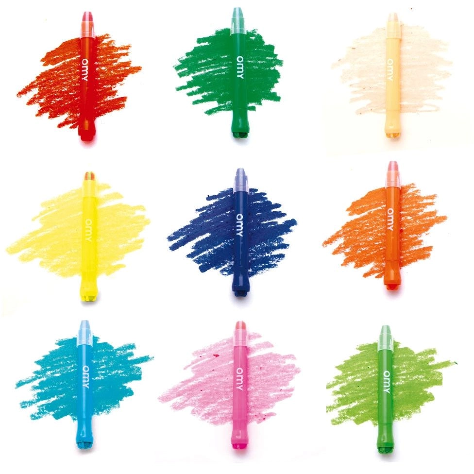 OMY Gel Crayons - Box of 9