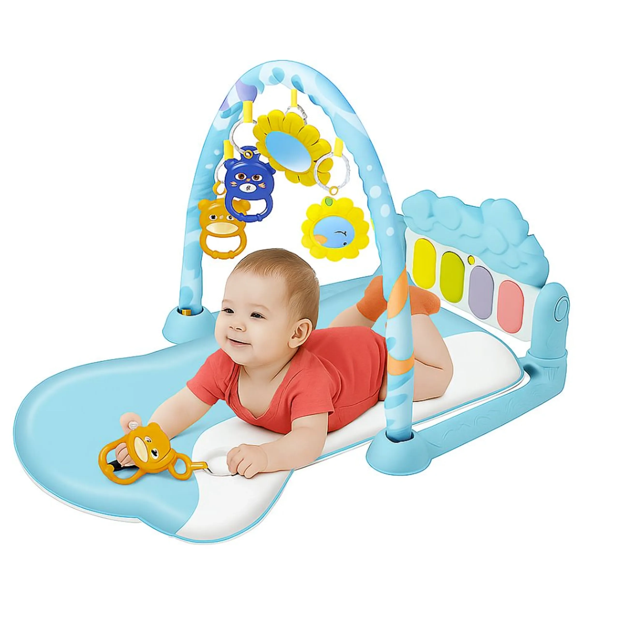 Cute Rabbit Baby Play Gym - Rabbit-themed 0 +