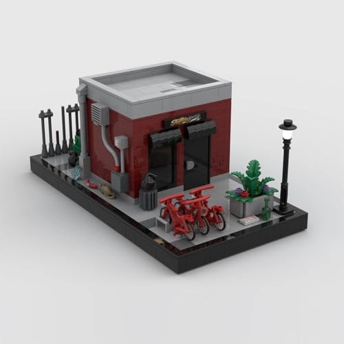 Street View Night Ink Shop - Nightlife Series 692pcs
