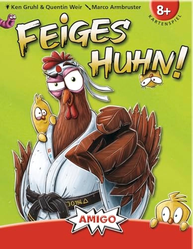 Cowardly Chicken - 48 playing cards German 8 years and up