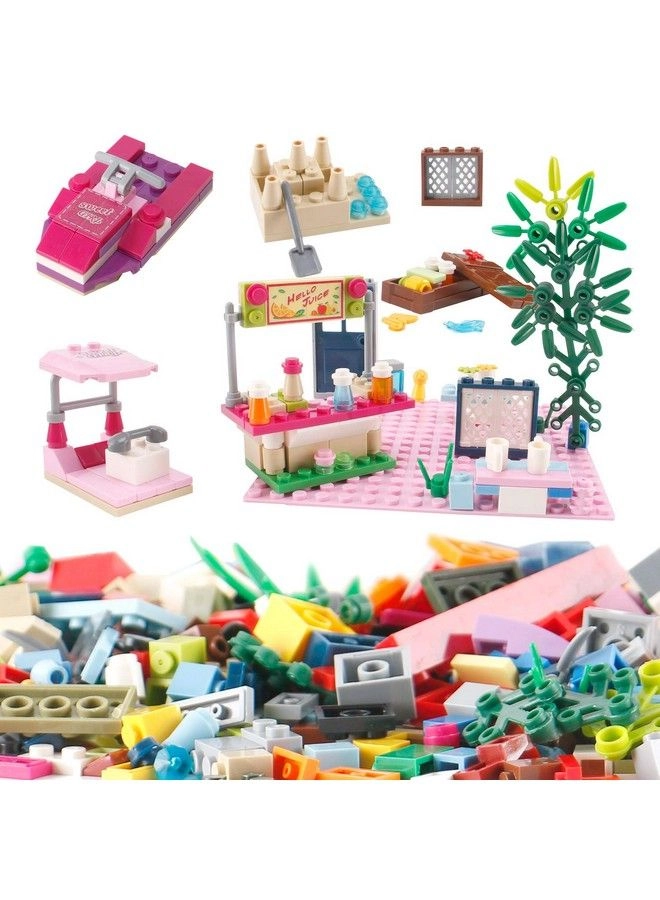 Mini Building Bricks Playset - Construction 1000 pcs