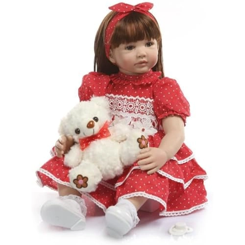 Reborn Baby Doll - 22 Inches / 55 cm Silicone Ages 3+