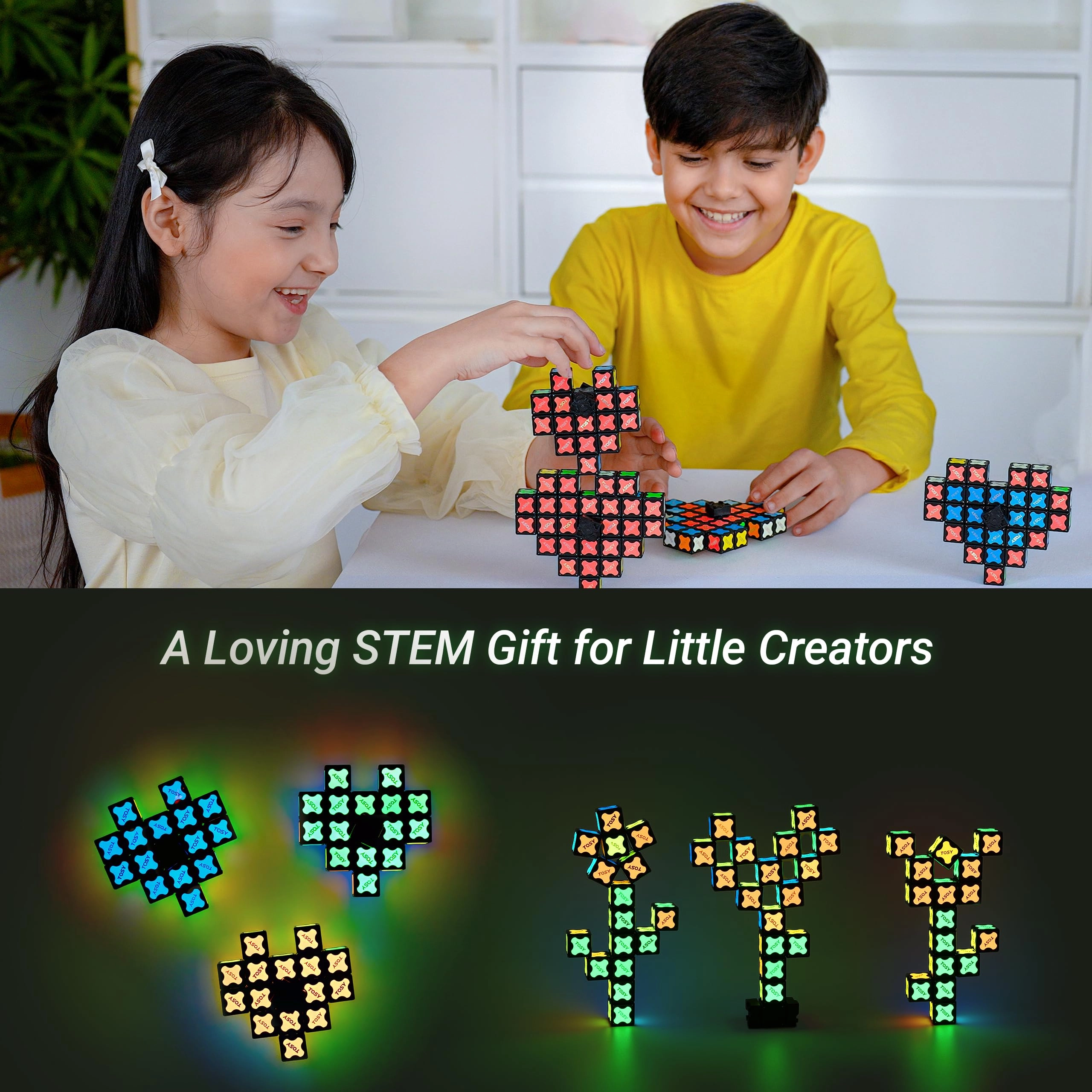 Magnet Cube 2x2 - 6+ 8 pieces