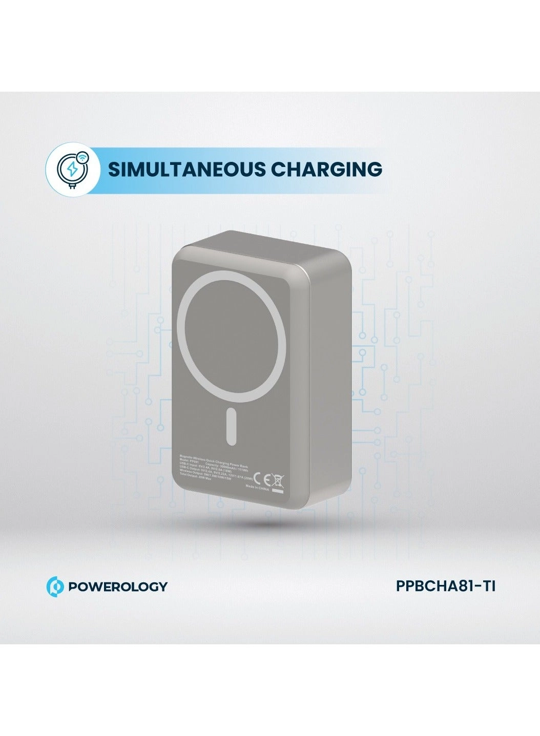 PPBCHA81-TI - 30000mAh 20W 15W