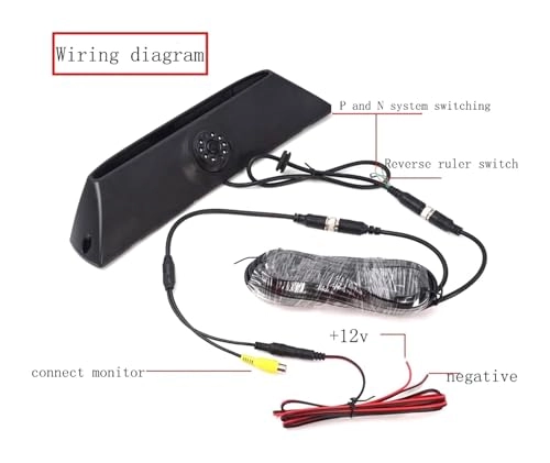 Reverse Camera - Night vision 756(H)*504(V) pixels