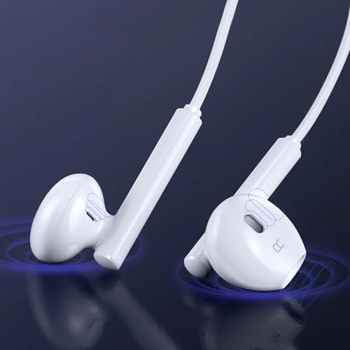Premium in-Ear Headphones Wired Earbud Pack