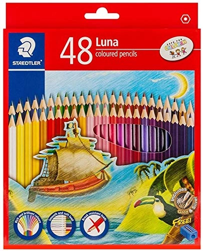 Staedtler Luna Coloured Pencils - 48 Pcs