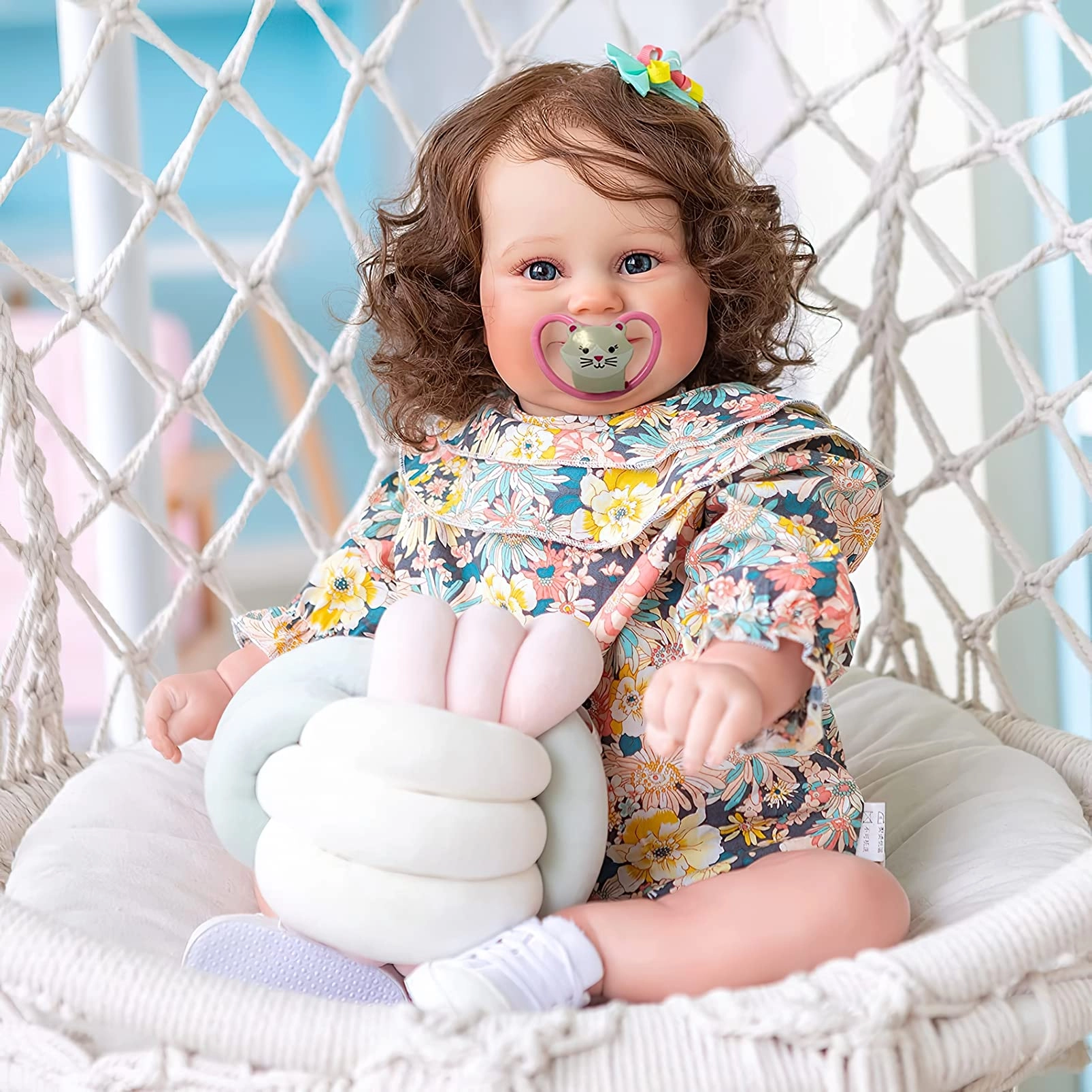 Reborn Toddler Doll - 24 inch Silicone Vinyl Ages 3+
