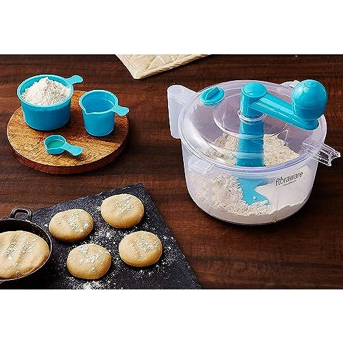 Food Processor - 3-in-1 BPA Free Blue