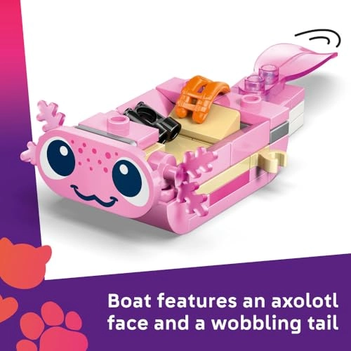 Friends Axolotl Adventure Boat (42681)